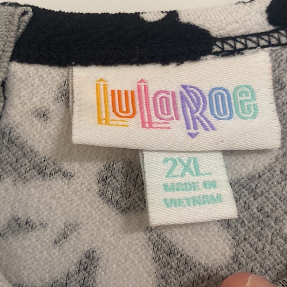 Cruella Deville Lularoe dress size 2X - Picture 4 of 5